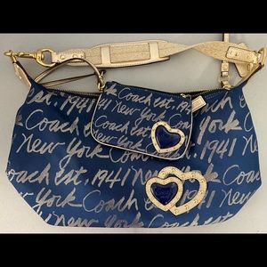 Coach Shoulder Bag and wristlet wallet